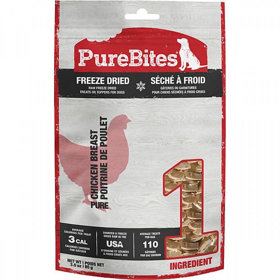 LocalID_56831 PureBites - Freeze Dried CHICKEN BREAST Dog Treats - 85G (3oz)