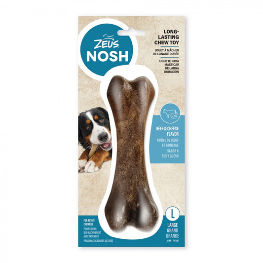 LocalID_64623 Zeus - NOSH STRONG Dog Chew Bone - BEEF and CHEESE Flavor - LARGE