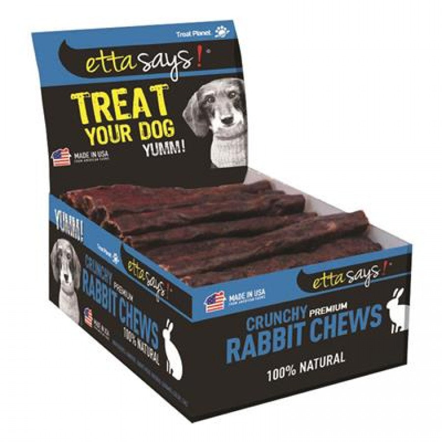 LocalID_24342 Treat Planet - Etta Says Premium Crunchy RABBIT Chews - Bulk 10CM (4in) 