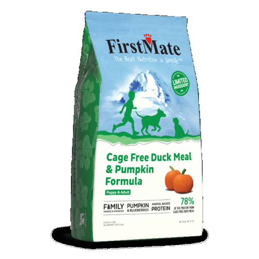 LocalID_50073 FirstMate - GF LID DUCK and PUMPKIN - 11.4KG (25lb)