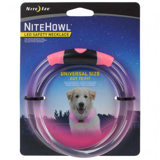 Nite Ize - NiteHowl LED Safety Necklace - PINK - 30.5-68.5CM (12-27in)