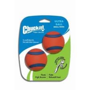 Chuckit! - Ultra Ball Float Dog Toy - SMALL - 5CM (2in) - 2PK