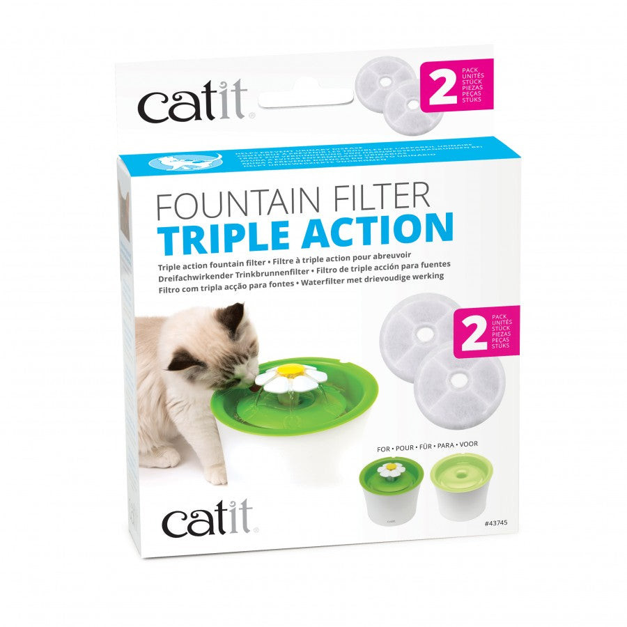 LocalID_55928 Catit - Triple Action Fountain Filter - 2pk