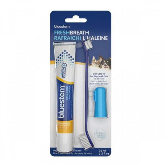 LocalID_69694 Bluestem - Oral Care Kit CHICKEN Flavour for Cats and Dogs - 70ML (2.5oz)