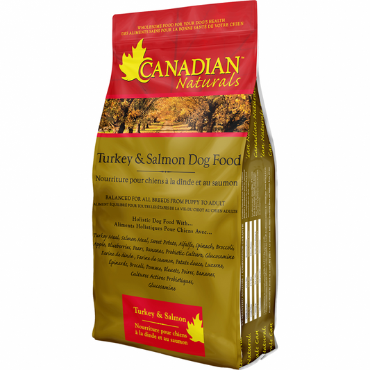 LocalID_26137 Canadian Naturals - TURKEY and SALMON Dry Dog Food - 13.6KG (30lb)
