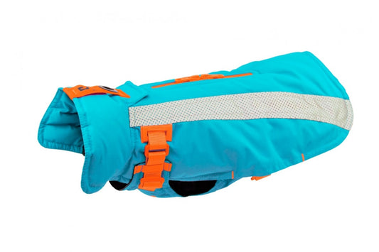 *DISC* RC Pets - Vortex Parka Dog Coat - TEAL/ORANGE - Size 18