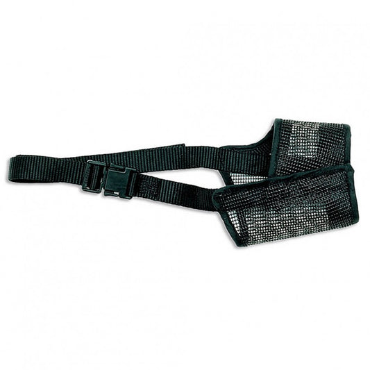 LocalID_42458 Coastal - Best Fit Adjustable Mesh Muzzle Black - Size 7 XLarge