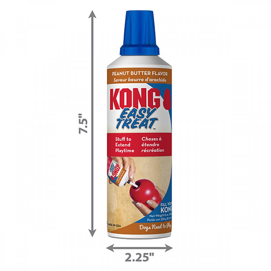 Kong - Easy Treat PEANUT BUTTER Dog Treat - 226GM (8oz)