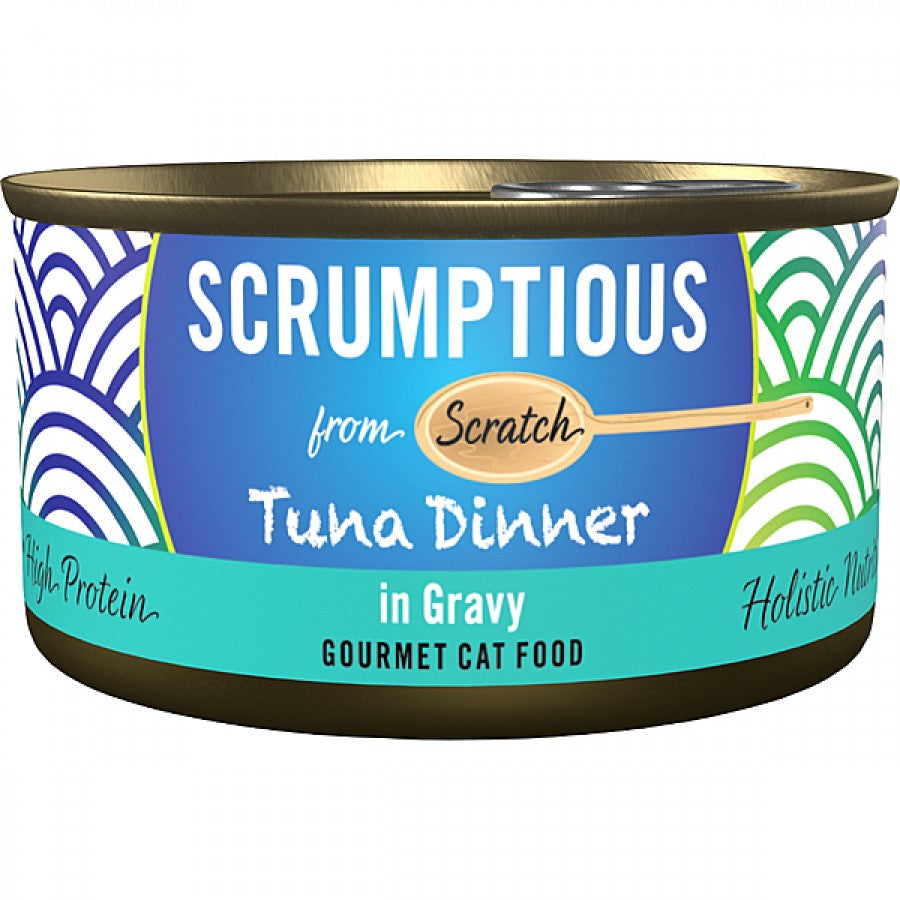 Scrumptious - RED MEAT TUNA in GRAVY Wet Cat Food - 80GM (2.8oz)