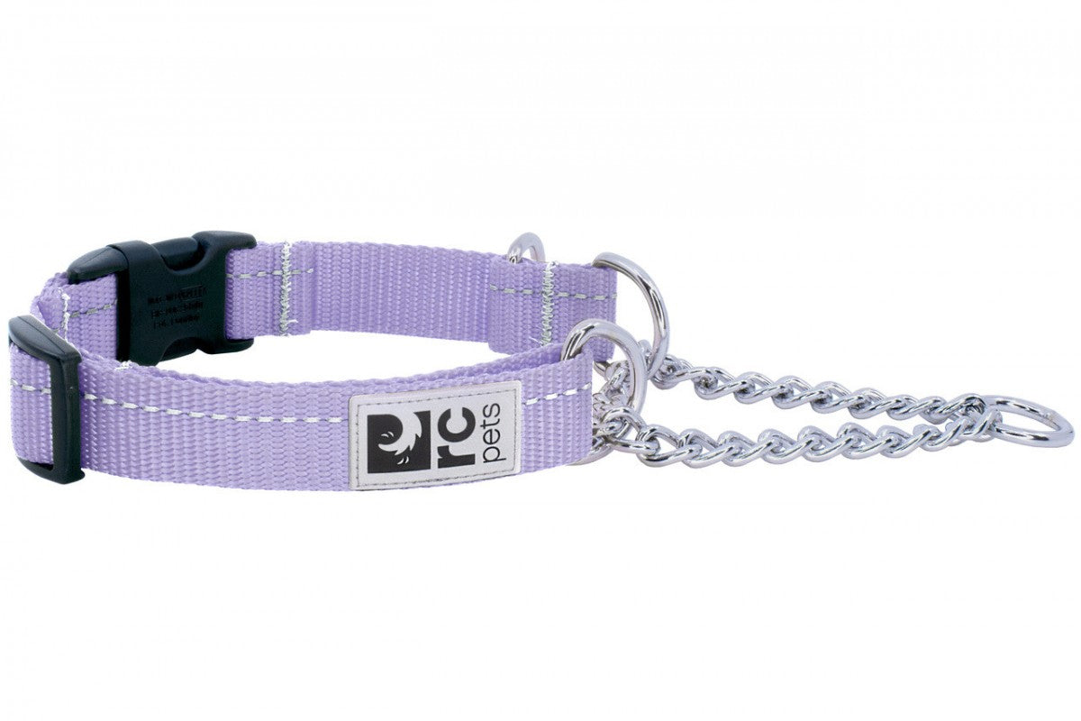 LocalID_61312 RC Pets - Primary Training Clip Collar - LILAC - MEDIUM - 1in x 14-19in  