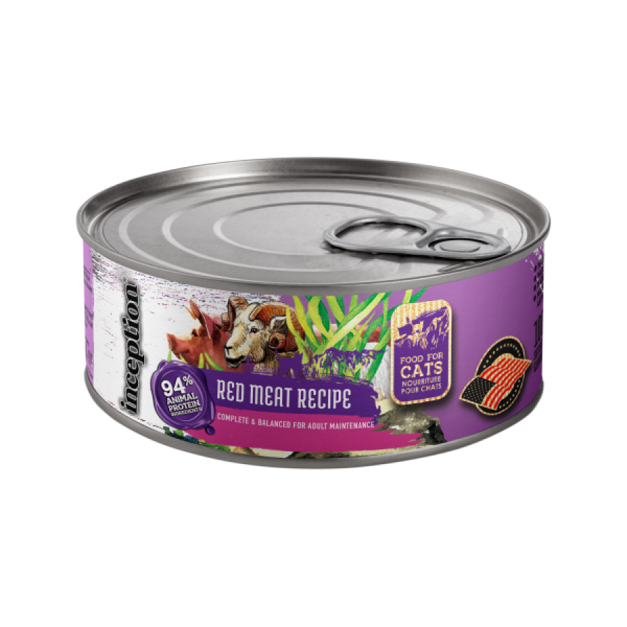 *S.O. - Up to 3 Week Wait* Inception - RED MEAT Wet Cat Food - 156GM (5.5oz) x 24 CASE