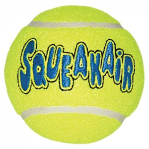 KONG - SqueakAir Tennis Ball Dog Toy - XLARGE - 10CM (3.95in)