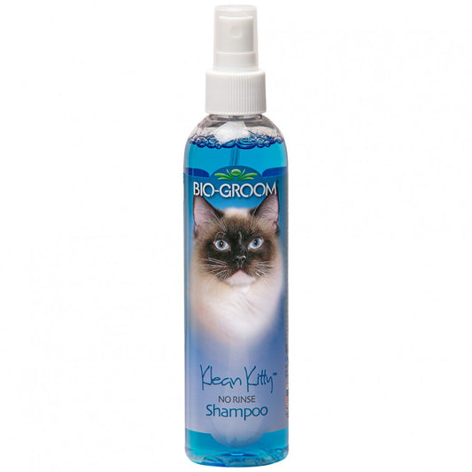 *S.O. - Up to 2 Week Wait* Bio-Groom - Klean Kitty No Rinse Shampoo - 236ML (8oz)