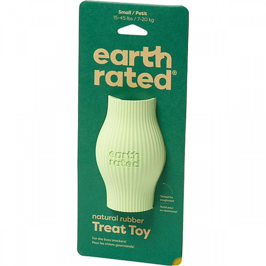 LocalID_61867 Earth Rated - Rubber Treat Dog Toy - GREEN - SMALL - 12CM (4.7in)