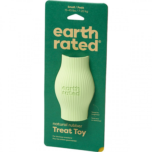 LocalID_61867 Earth Rated - Rubber Treat Dog Toy - GREEN - SMALL - 12CM (4.7in)