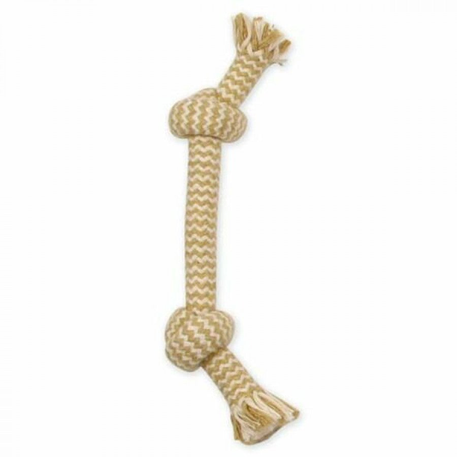 Mammoth - 2 Knot Bone Extra Peanut Butter Dog Toy - LARGE - 35.5CM (14in)