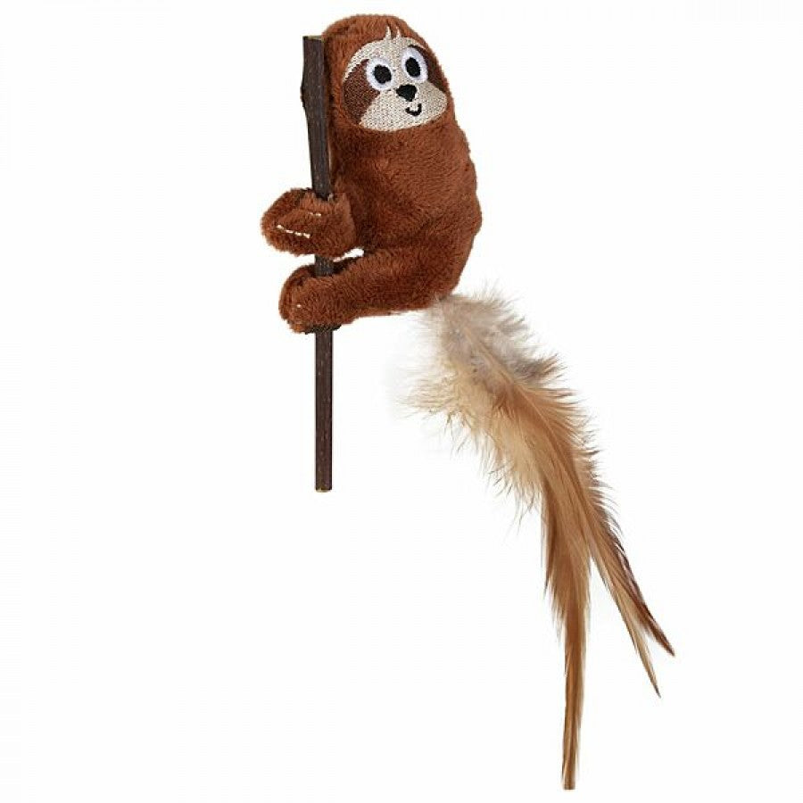 LocalID_65700 Mad Cat - Sloth Silvervine Stick Cat Toy - 9CM (3.5in) Tall
