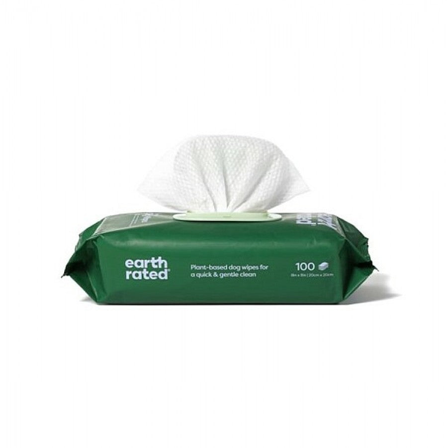 LocalID_65911 Earth Rated - Compostable Pet Wipes - LAVENDER - 20x20CM (8x8in) - 100PK