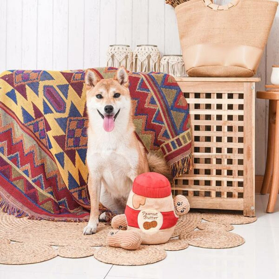 LocalID_66803 Hugsmart - Peanut Butter Jar Puzzle Hunter Dog Toys - 20CM (8in)