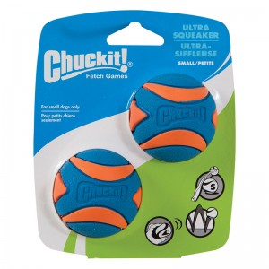 Chuckit! - Ultra Squeaker Ball Dog Toy - SMALL - 5CM (2in) - 2PK