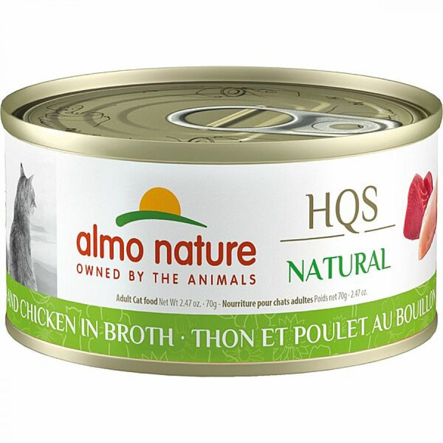 LocalID_58475 Almo Nature - TUNA & CHICKEN IN BROTH Wet Cat Food - 70GM (2.4oz)