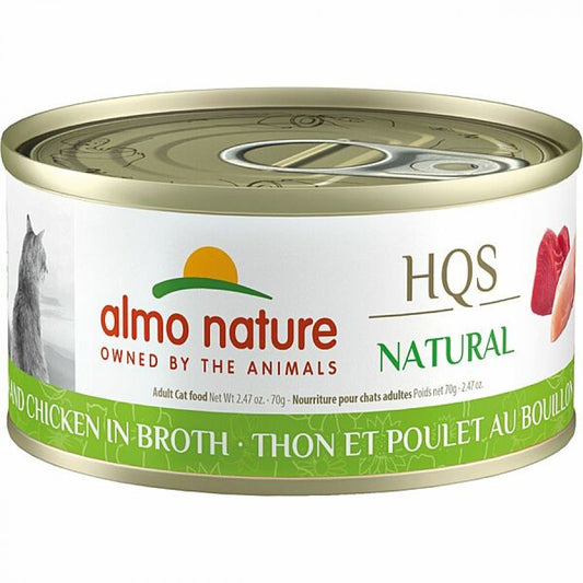 LocalID_58475 Almo Nature - TUNA & CHICKEN IN BROTH Wet Cat Food - 70GM (2.4oz)