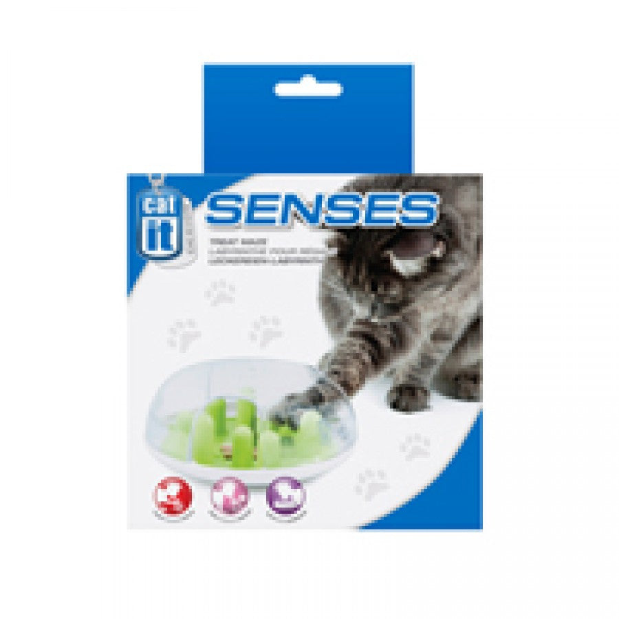 Catit - Senses Treat Maze Cat Toy - 16 x 16 x 7.5CM (6.2x6.2x3in)