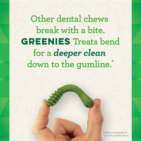 LocalID_68361 Greenies - Dental Chew ORIGINAL Dog Chew - PETITE - 85GM (3oz) - 5CT