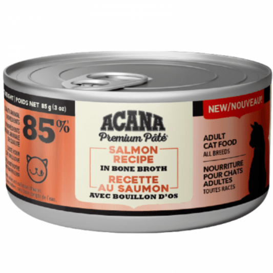 LocalID_55235 Champion Foods - Acana SALMON in Bone Broth Wet Cat Food - 85GM (3oz)