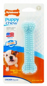 LocalID_3612 Nylabone - Puppy Dog Chew Dental Blue - Petite - up to 15lbs