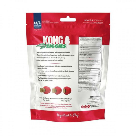 LocalID_70407 KONG - Ziggies Enhanced Dog Treat - MEDIUM/LARGE - 227GM (8oz)
