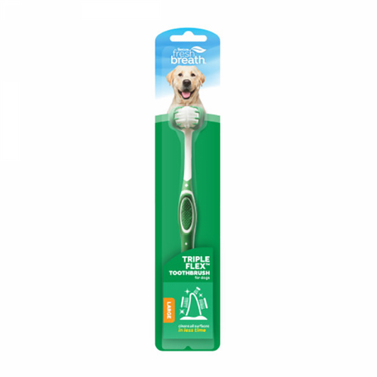 LocalID_51363 TropiClean - Fresh Breath Triple Flex Toothbrush - Large