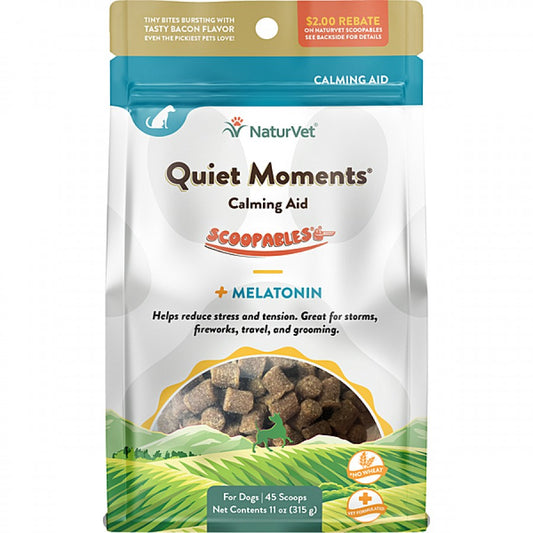 NaturVet - Scoopables Quiet Moments Dog Supplement - 315GM (11oz)