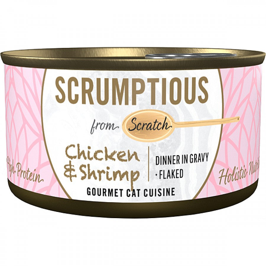 LocalID_65276 Scrumptious - CHICKEN and SHRIMP Wet Cat Food - 80GM (2.8oz)