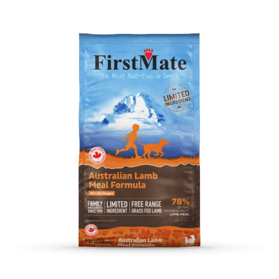 FirstMate - GF LID AUSTRALIAN LAMB Dry Dog Food - 11.4KG (25lb)