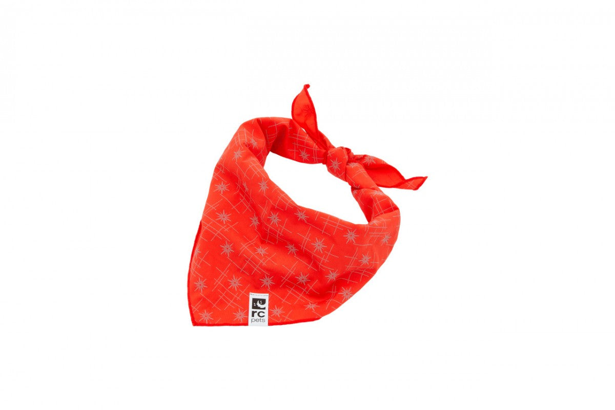 RC Pets - Flare Reflective Bandana - STARGAZER GOJI BERRY - S/M - 20-43CMCM (8-17in)