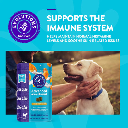 LocalID_70879 NaturVet - Advanced Allergy Soft Chews - 450GM (15.8oz) - 180CT
