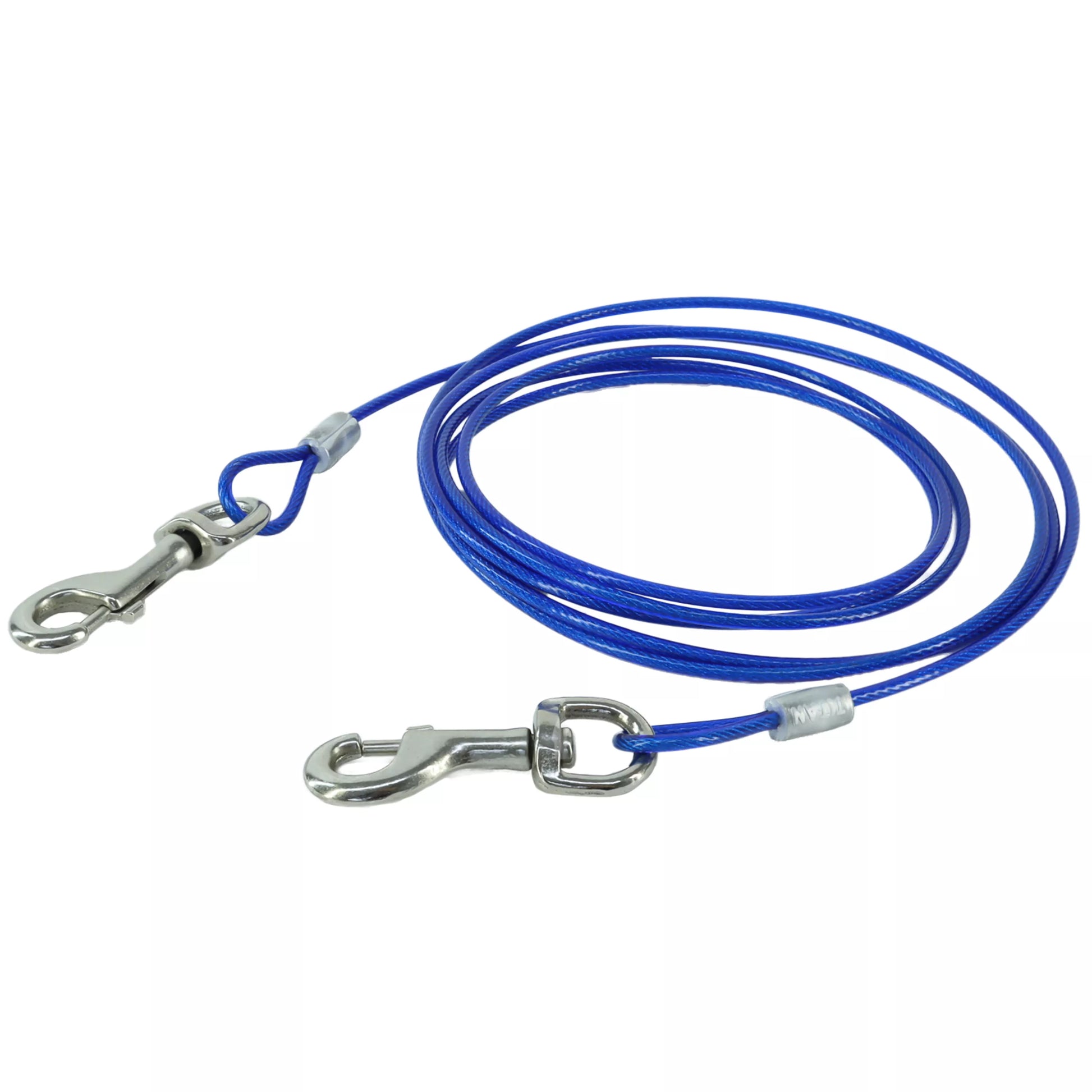 LocalID_70164 Coastal - Titan Aerial Dog Run With Brass Snap - 25ft