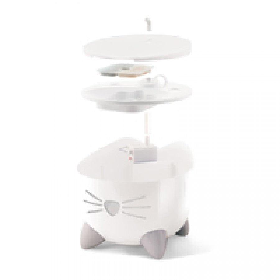 LocalID_65943 Catit - PIXI Cat Drinking Fountain - WHITE - 2.5L (85oz)