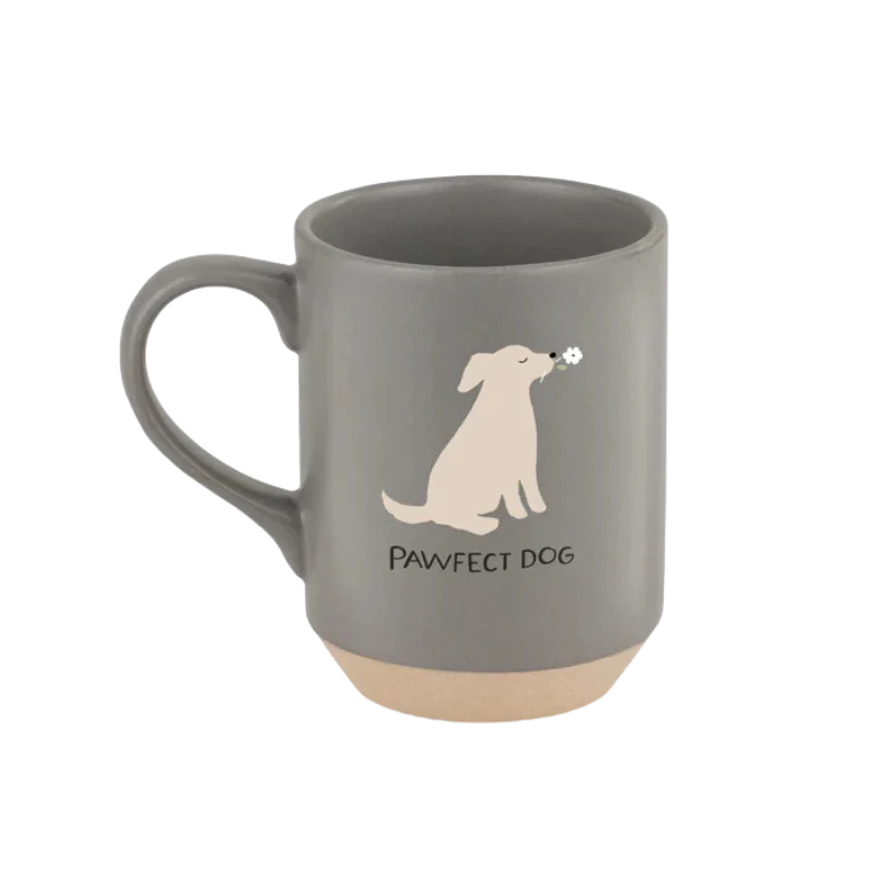 Fringe Studio - Naughty Dog Stoneware Mug - 11x 8CM (4.25x3.25in)