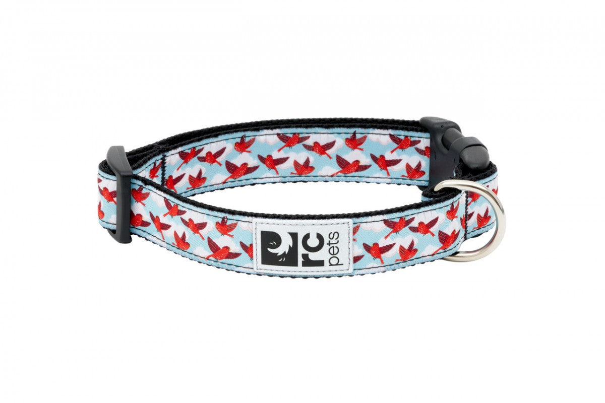 RC Pets - Clip Collar - IN THE CLOUDS - XSMALL - 0.625 x 7-9in