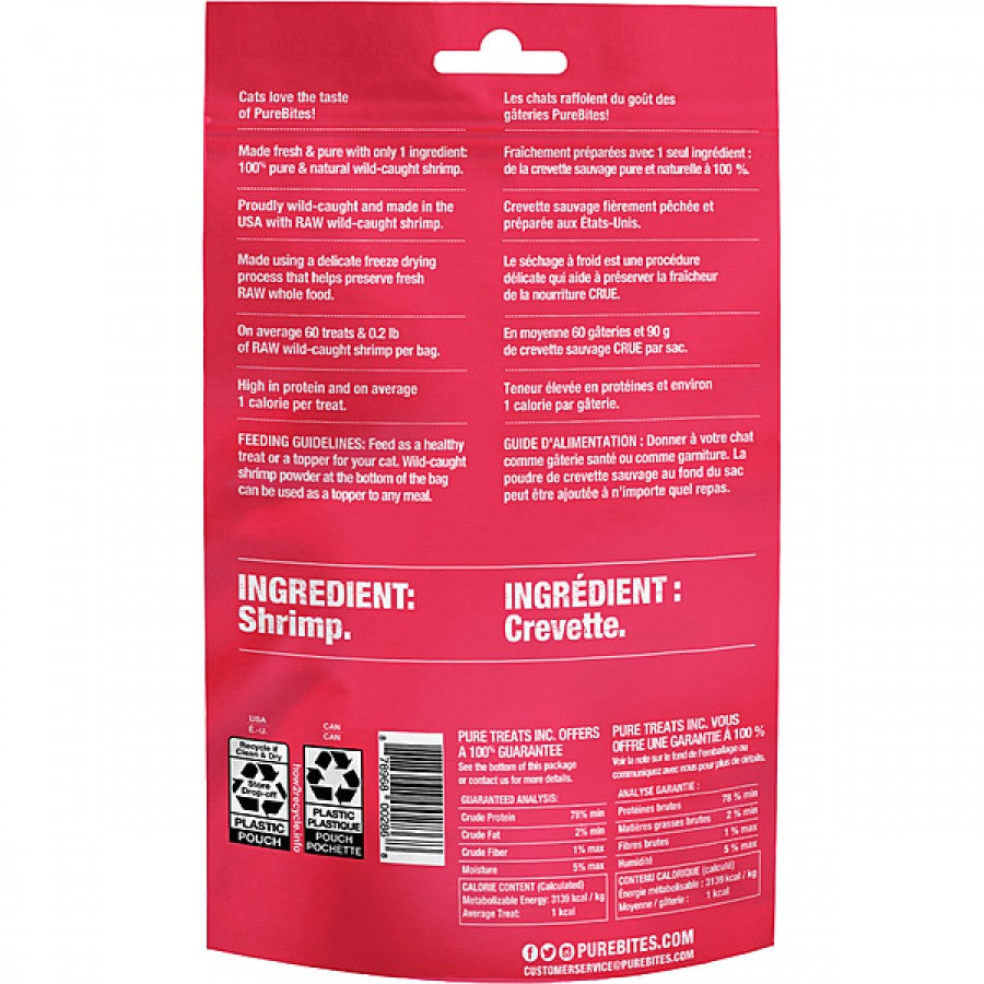 LocalID_65835 Purebites - Freeze Dried SHRIMP Cat Treat - 23GM (0.8oz)