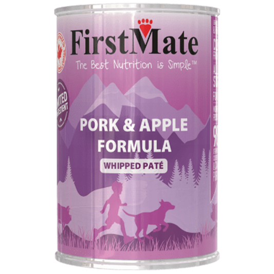 LocalID_67833 FirstMate - LID GF PORK and APPLE Wet Dog Food - 345GM (12.2oz)