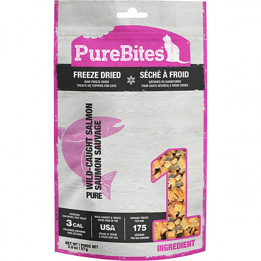 PureBites - Freeze Dried SALMON Cat Treats - 57GM (2oz)