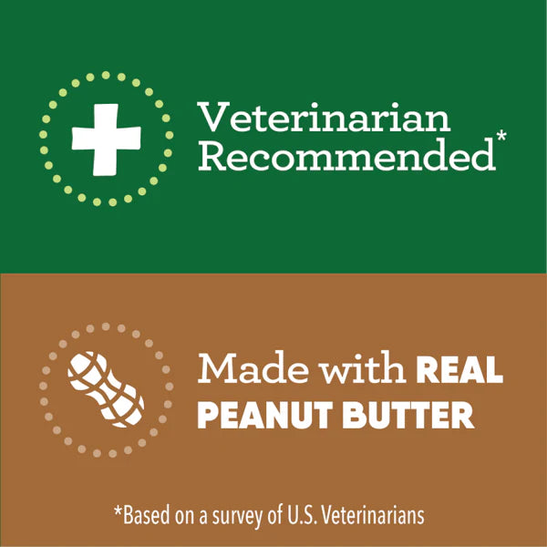 LocalID_68320 Greenies - Canine Pill Pockets PEANUT BUTTER Dog Treat - 224GM (7.9oz) - 30 Caps