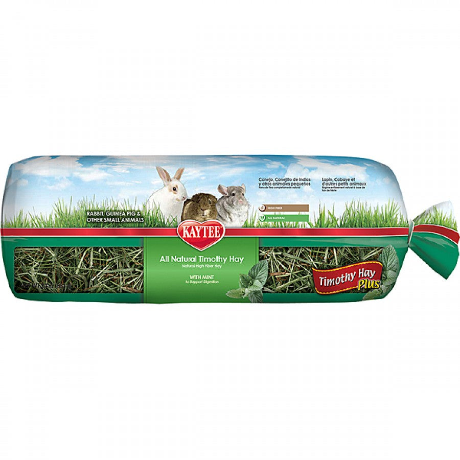 *S.O. - Up to 2 Week Wait* Kaytee - Timothy Hay Plus MINT - 680GM (24oz)