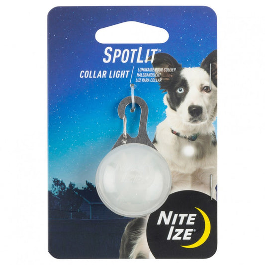 Nite Ize - SpotLit Collar Light - WHITE - 4CM (1.5in)