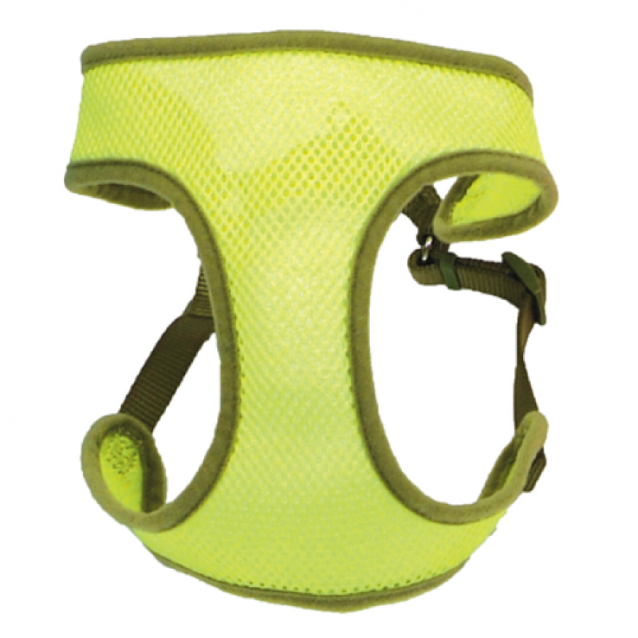 *DISC* Coastal - Comfort Soft STEP-IN Dog Harness - LIME - XXXSMALL - 3/8x11-13in