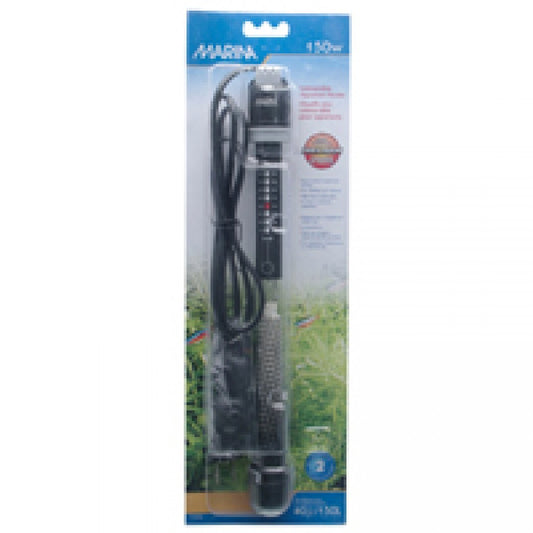 LocalID_65877 Marina - Submersible Pre-Set Aquarium Heater - 150W - 27CM (10.6in)