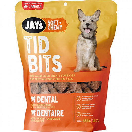 Jay's - Tid Bits DENTAL Dog Treat - 454GM (16oz)